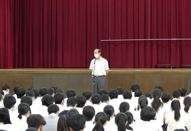 2学期　始業式