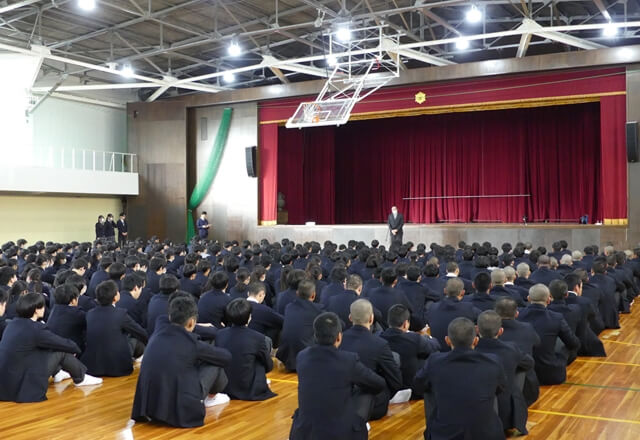 2学期　終業式