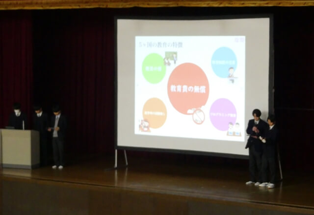 探求学習校内選考会（1年・2年）