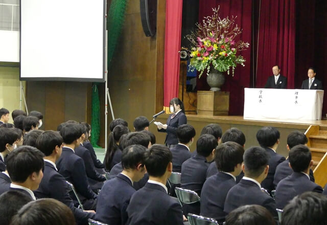卒業式