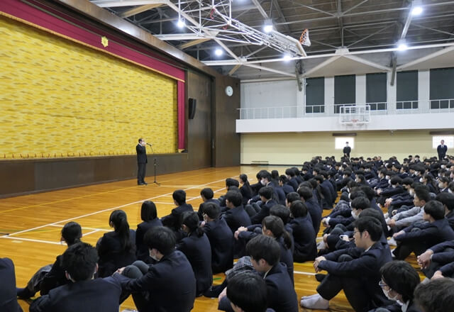 3学期　終業式