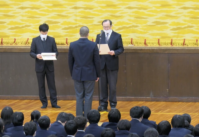 3学期　終業式