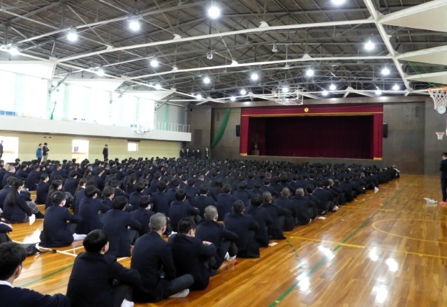 3学期 終業式