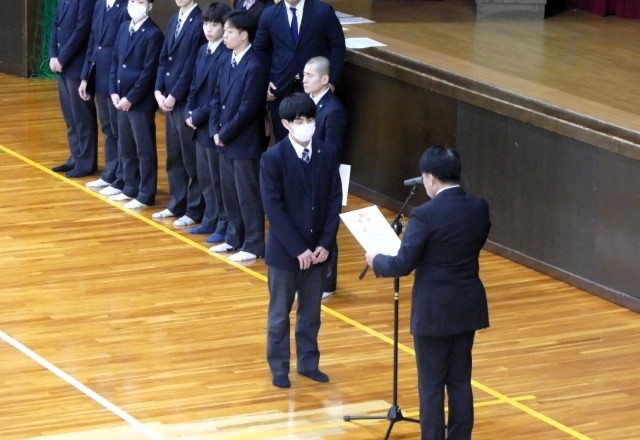 3学期 終業式