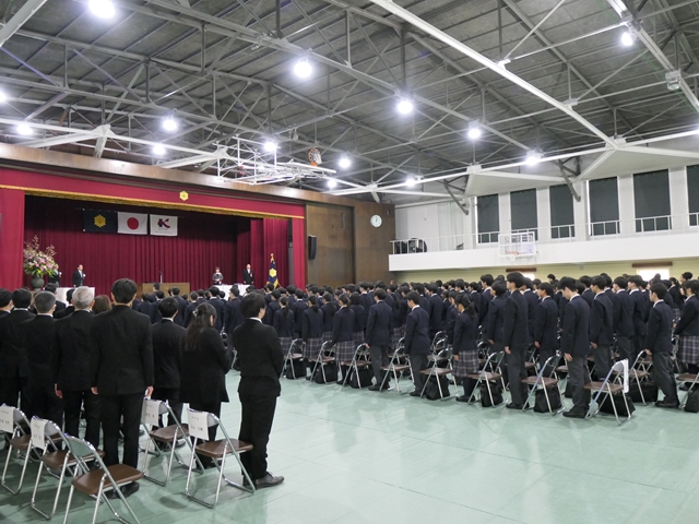 令和７年度入学式